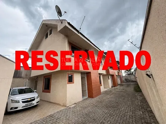 Sobrado com 100m² 3 quartos e 3 banheiros, à venda, no bairro Fanny em Curitiba