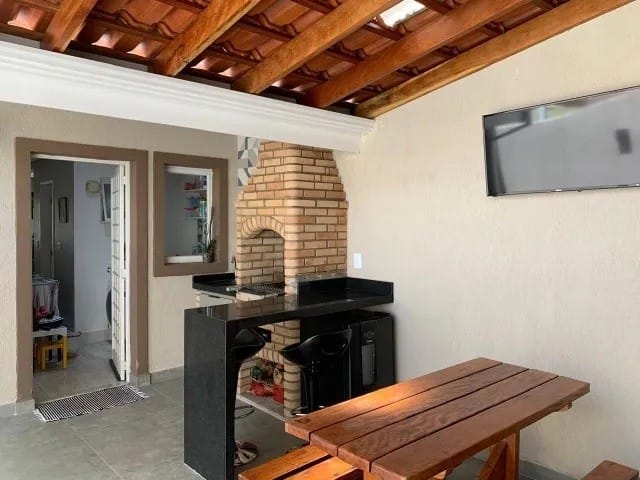 Foto do Casa - Lindo Sobrado a venda com 2 Dormitórios e Área Gourmet com Churrasqueira, 78m², 2 vagas - Condomínio Verdana, Medeiros, Jundiaí, SP | Copette Imóveis