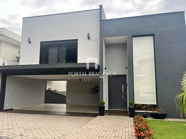 Sobrado com 448m² 4 quartos e 6 banheiros, à venda, no bairro Condomínio Residencial Fazenda Santa Helena em Bragança Paulista