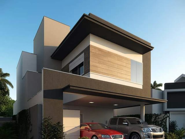 Sobrado com 272m² 3 quartos e 4 banheiros, à venda, no bairro Tiradentes em Campo Grande