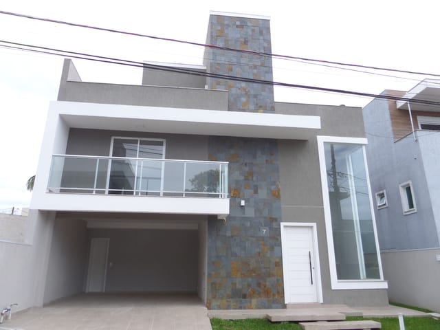 Foto do Casa em Condominio - Casa Nova em Condominio no Pilarzinho, próximo a Opera de Arame, amplo terraço com uma linda vista para Serra do Mar. | Imobiliária GreenVille