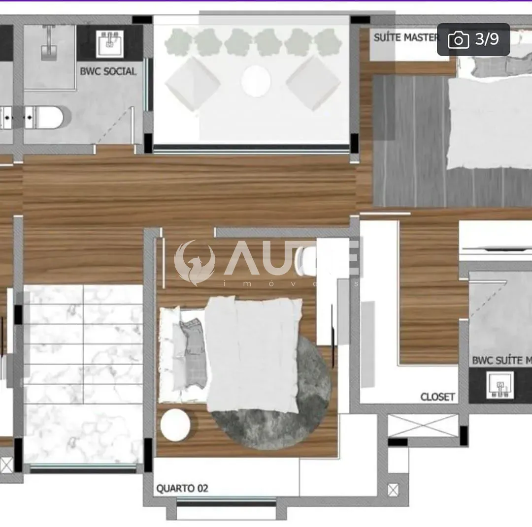 Sobrado, 3 quartos, 194 m² - Foto 6