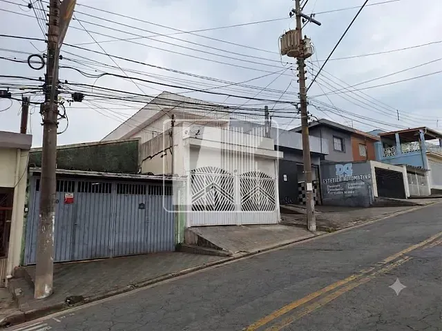 Sobrado com 129m² 2 quartos e 1 banheiro, à venda, no bairro Vila Palmares em Santo André