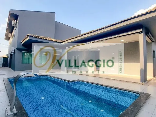 Sobrado com 437m² 4 quartos e 5 banheiros, à venda, no bairro Golden Park Residence em Mirassol