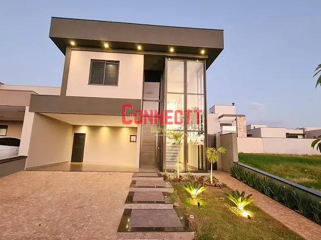 Sobrado com 262m² 3 quartos e 4 banheiros, à venda, no bairro Vivendas da Mata em Ribeirão Preto