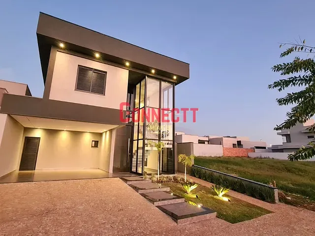 Sobrado com 262m² 3 quartos e 4 banheiros, à venda, no bairro Vivendas da Mata em Ribeirão Preto