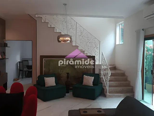 Sobrado com 155m² 3 quartos e 3 banheiros, à venda, no bairro Residencial de Ville em São José dos Campos