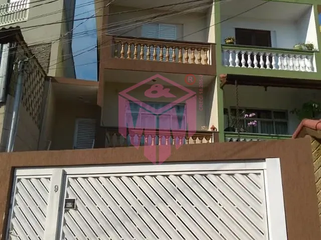Sobrado com 108m² 2 quartos e 2 banheiros, à venda, no bairro Vila Tupi em São Bernardo do Campo