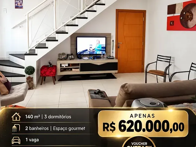 Sobrado 3 quartos e 2 banheiros, à venda, no bairro Nova Gerty em São Caetano do Sul