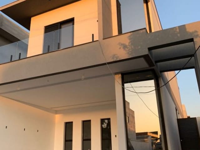 Foto do Sobrado - Sobrado no Condominio Bosque dos Manacás com 3 dormitórios à venda, 195 m² por R$ 968.000 - Jardim Jacinto - Jacareí/SP | RUSSI IMÓVEIS
