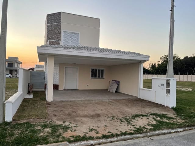 Foto do Sobrado - Sobrado no Condomínio Bosque dos Manacás com 3 dormitórios à venda, 181 m² por R$ 820.000 - Jardim Jacinto - Jacareí/SP | RUSSI IMÓVEIS