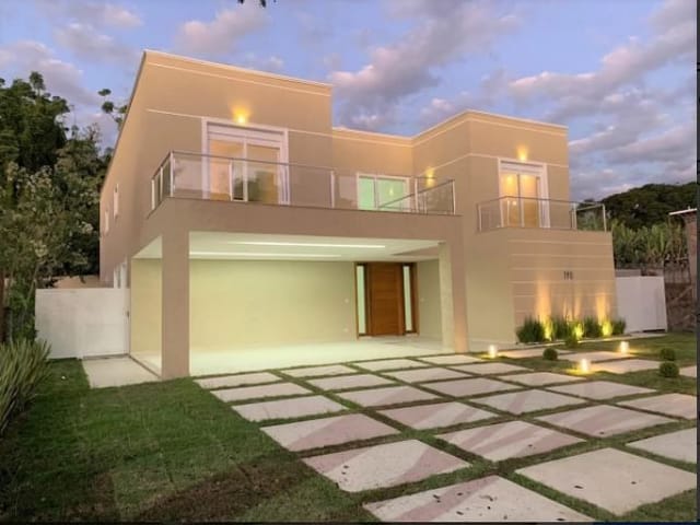 Foto do Sobrado - Sobrado no Condominio Santa Clara, com 4 dormitórios à venda, 480 m² por R$ 2.100.000,00 - Jardim Paraíba - Jacareí/SP | RUSSI IMÓVEIS