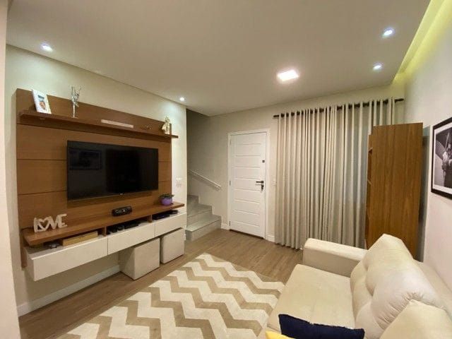 Foto do Sobrado - Sobrado com 2 dormitórios à venda, 100 m² por R$ 382.000,00 - Condomínio Residencial Campo Belo - São José dos Campos/SP | RUSSI IMÓVEIS