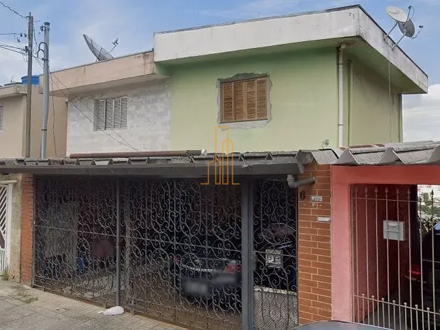Sobrado com 172m² 3 quartos e 2 banheiros, à venda, no bairro Vila Palmares em Santo André