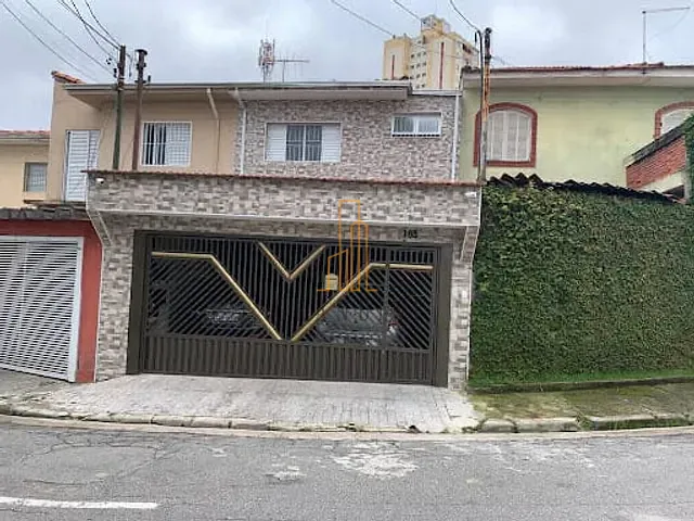 Sobrado com 100m² 3 quartos e 3 banheiros, à venda, no bairro Vila Tupi em São Bernardo do Campo