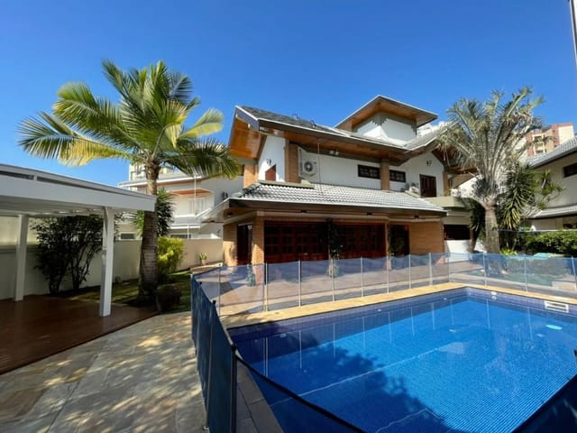 Foto do Sobrado - Sobrado com 4 dormitórios, 490 m² - venda por R$ 3.500.000,00 ou aluguel por R$ 10.400,00/mês - Jardim Aquarius - São José dos Campos/SP | RUSSI IMÓVEIS