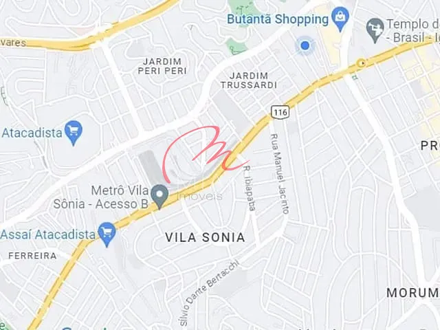 Sobrado com 171m² 2 quartos e 2 banheiros, à venda, no bairro Jardim das Vertentes em São Paulo