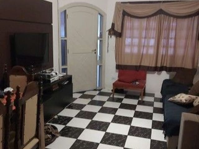 Foto do Sobrado - Sobrado com 3 dormitórios à venda, 120 m² por R$ 479.000,00 - Residencial Bosque dos Ipês - São José dos Campos/SP | RUSSI IMÓVEIS