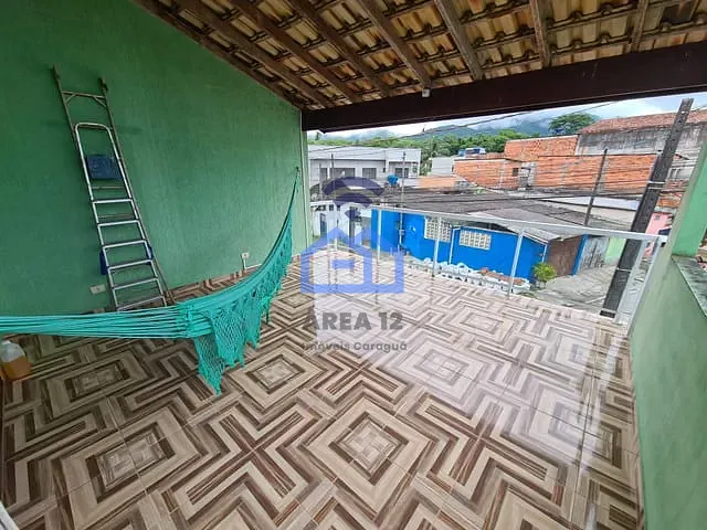 Sobrado 3 quartos e 3 banheiros, à venda, no bairro Ponte Seca em Caraguatatuba