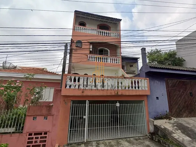 Sobrado com 150m² 3 quartos e 4 banheiros, à venda, no bairro Vila Curuçá em Santo André