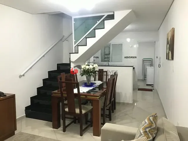 Sobrado com 95m² 3 quartos e 3 banheiros, à venda, no bairro Vila Pires em Santo André