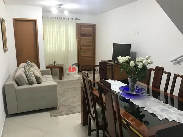 Sobrado com 95m² 3 quartos e 3 banheiros, à venda, no bairro Vila Pires em Santo André