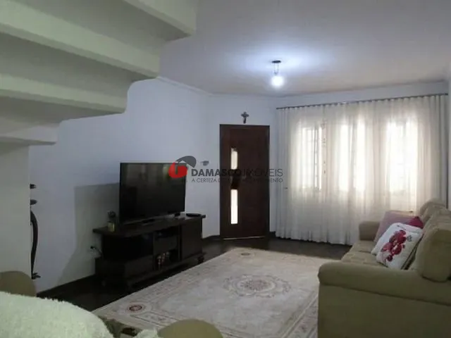 Sobrado com 150m² 3 quartos e 4 banheiros, à venda, no bairro Vila Alto de Santo André em Santo André