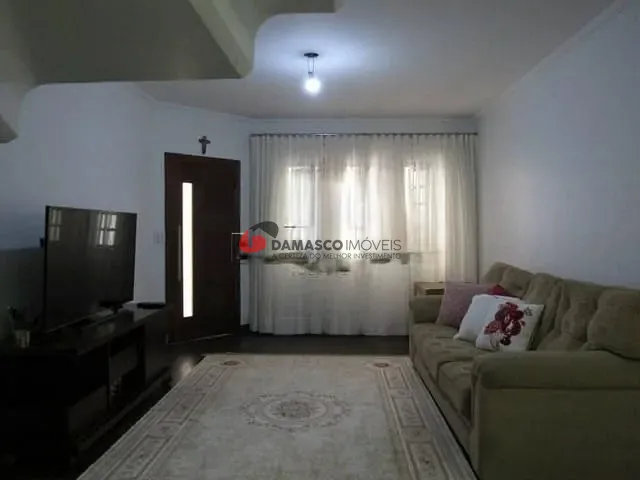 Sobrado com 150m² 3 quartos e 4 banheiros, à venda, no bairro Vila Alto de Santo André em Santo André