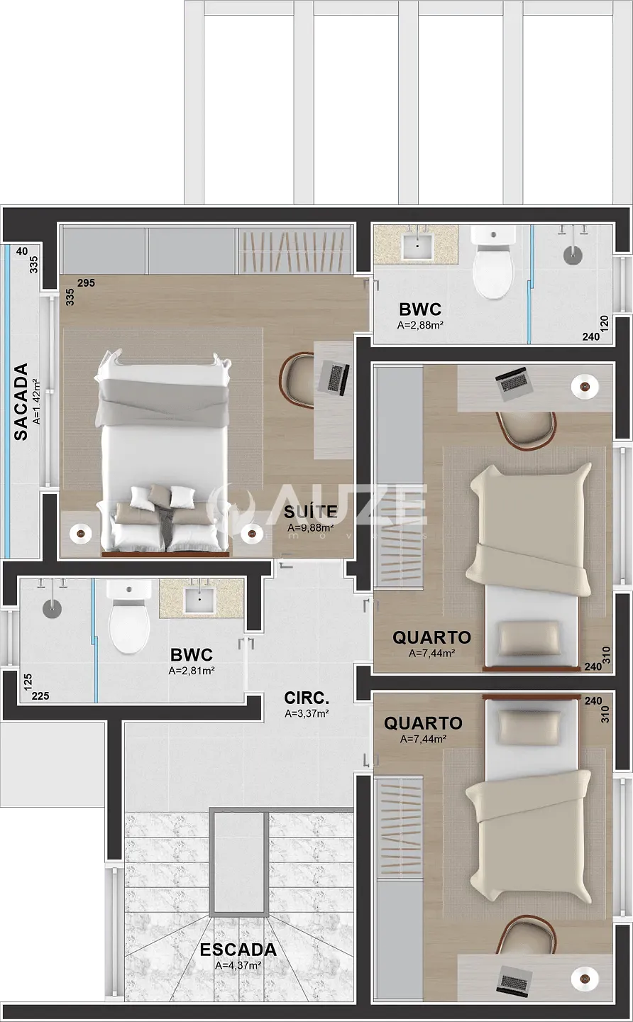 Sobrado, 3 quartos, 114 m² - Foto 21