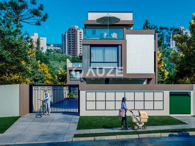 Sobrado com 150m² 3 quartos e 4 banheiros, à venda, no bairro Uberaba em Curitiba