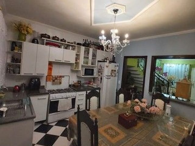Foto do Sobrado - Sobrado com 2 dormitórios à venda, 152 m² por R$ 450.000,00 - Jardim Santa Maria - Jacareí/SP | RUSSI IMÓVEIS