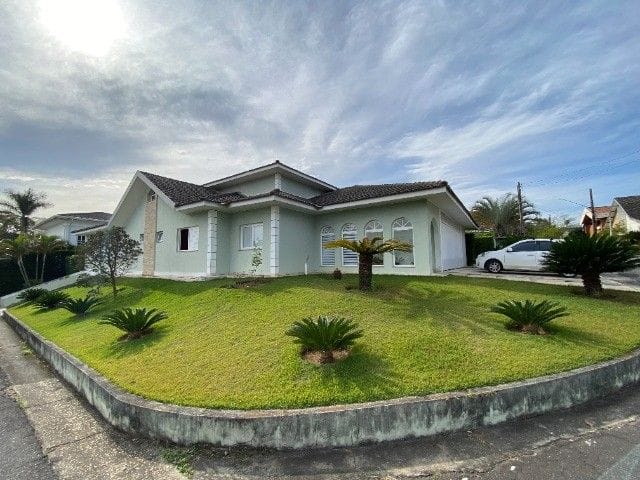 Foto do Sobrado - Sobrado com 4 dormitórios à venda, 442 m² por R$ 2.100.000,00 - Terras de Sant Anna - Jacareí/SP | RUSSI IMÓVEIS