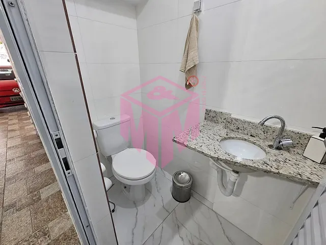 Sobrado com 98m² 3 quartos e 3 banheiros, à venda, no bairro Vila Alzira em Santo André