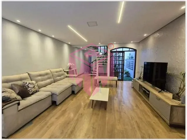 Sobrado com 125m² 3 quartos e 4 banheiros, à venda, no bairro Nova Petrópolis em São Bernardo do Campo