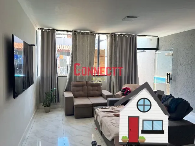 Sobrado com 198m² 3 quartos e 4 banheiros, à venda, no bairro Jardim Piratininga em Ribeirão Preto