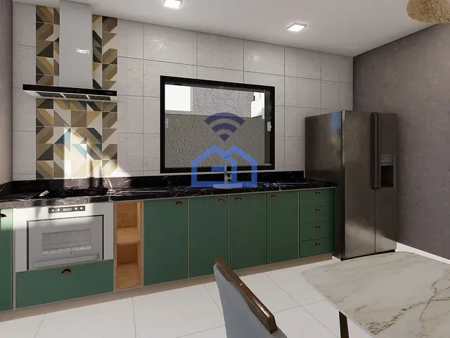 Sobrado com 125m² 2 quartos e 3 banheiros, à venda, no bairro Golfinho em Caraguatatuba