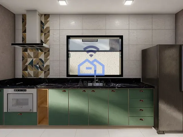 Sobrado com 125m² 2 quartos e 3 banheiros, à venda, no bairro Golfinho em Caraguatatuba