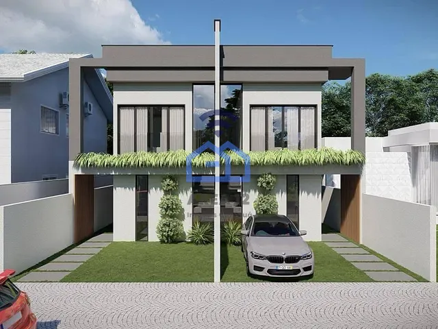 Sobrado com 140m² 3 quartos e 4 banheiros, à venda, no bairro Golfinho em Caraguatatuba