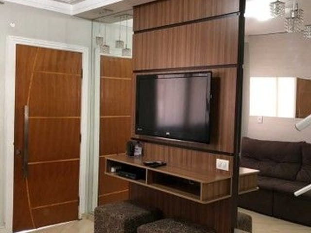 Foto do Sobrado - Sobrado no Condomínio Residencial Ville Mariana com 2 dormitórios à venda, 67 m² por R$ 330.000 - Cidade Morumbi - São José dos Campos/SP | RUSSI IMÓVEIS