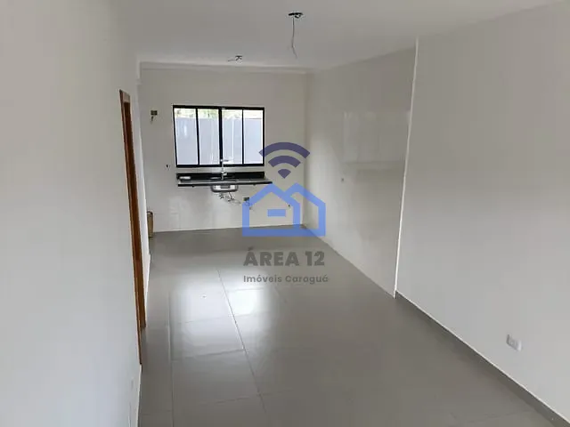 Sobrado com 100m² 2 quartos e 3 banheiros, à venda, no bairro Massaguaçu em Caraguatatuba