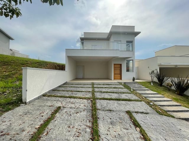 Foto do Sobrado - Sobrado no Condomínio Fogaça com 4 dormitórios à venda, 221 m² por R$ 774.000 - Jardim Panorama - Jacareí/SP | RUSSI IMÓVEIS