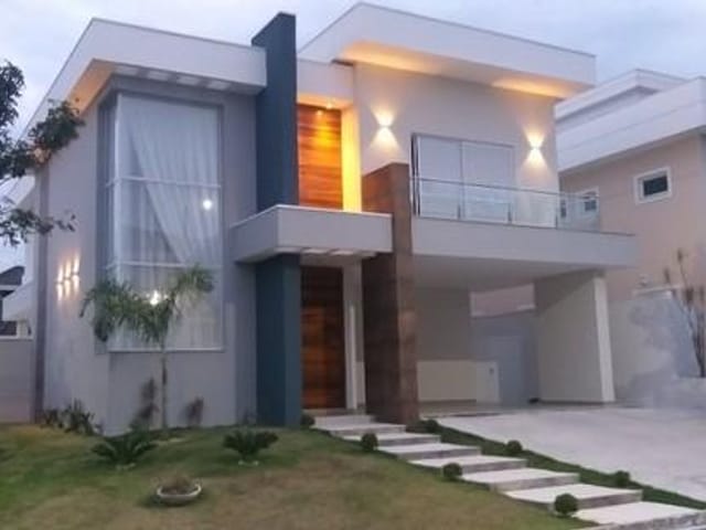 Foto do Sobrado - Sobrado no Condomínio Villa de Sant"Anna  com 3 dormitórios à venda, 330 m² por R$ 1.506.000 - Jardim Altos de Santana II - Jacareí/SP | RUSSI IMÓVEIS
