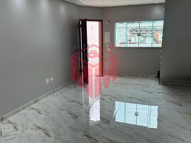Sobrado com 100m² 3 quartos e 3 banheiros, à venda, no bairro Vila Tibiriçá em Santo André