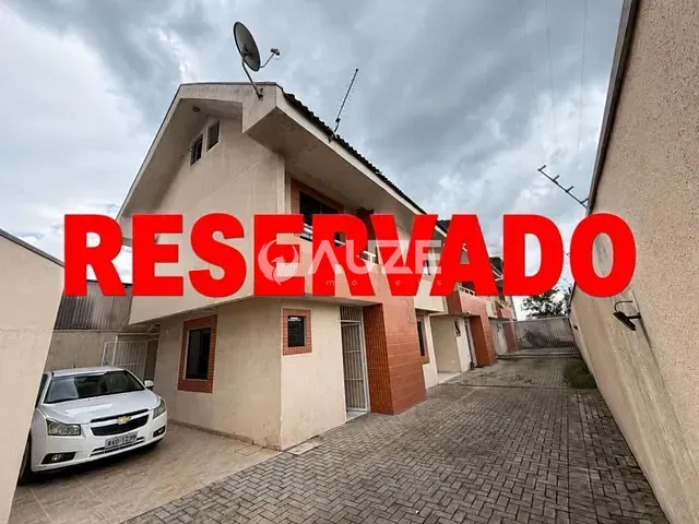 Sobrado com 100m² 3 quartos e 3 banheiros, à venda, no bairro Fanny em Curitiba