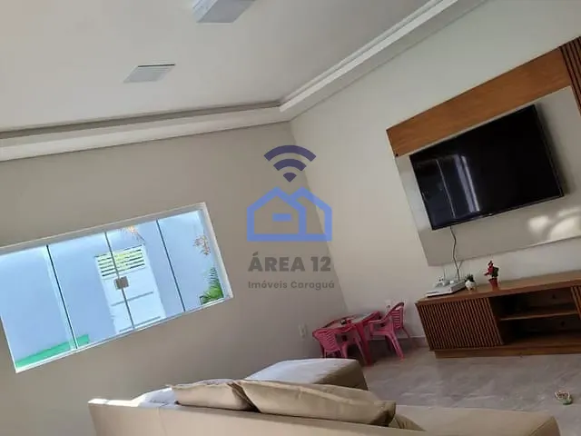 Sobrado com 360m² 3 quartos e 4 banheiros, à venda, no bairro Massaguaçu em Caraguatatuba