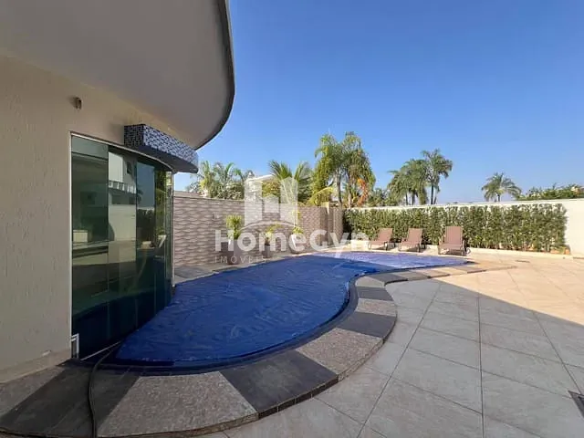 Sobrado com 767m² 6 quartos e 6 banheiros, para alugar, no bairro Residencial Alphaville Flamboyant em Goiânia