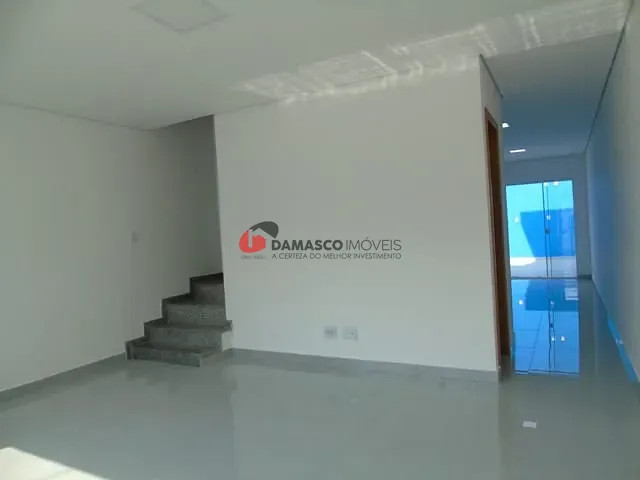 Sobrado com 116m² 3 quartos e 2 banheiros, à venda, no bairro Vila Homero Thon em Santo André