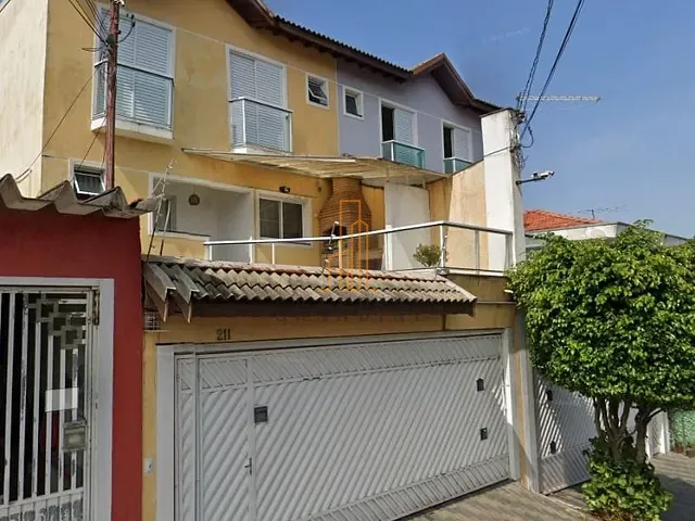 Sobrado com 107m² 2 quartos e 2 banheiros, à venda, no bairro Vila Cecília Maria em Santo André