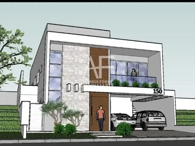 Sobrado com 300m² 3 quartos e 4 banheiros, à venda, no bairro Condomínio Cataguá Way Norte em Taubaté