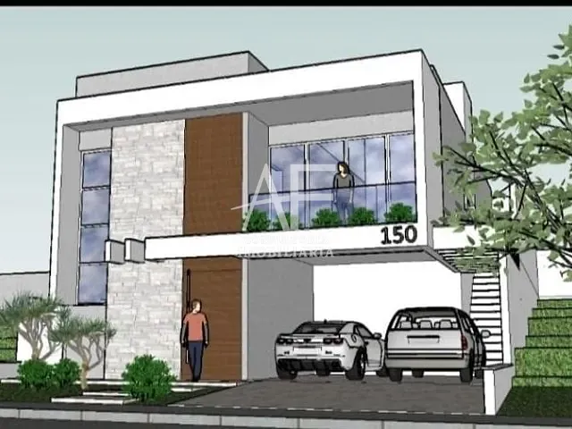 Sobrado com 300m² 3 quartos e 4 banheiros, à venda, no bairro Condomínio Cataguá Way Norte em Taubaté